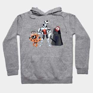 Three Robots Hoodie